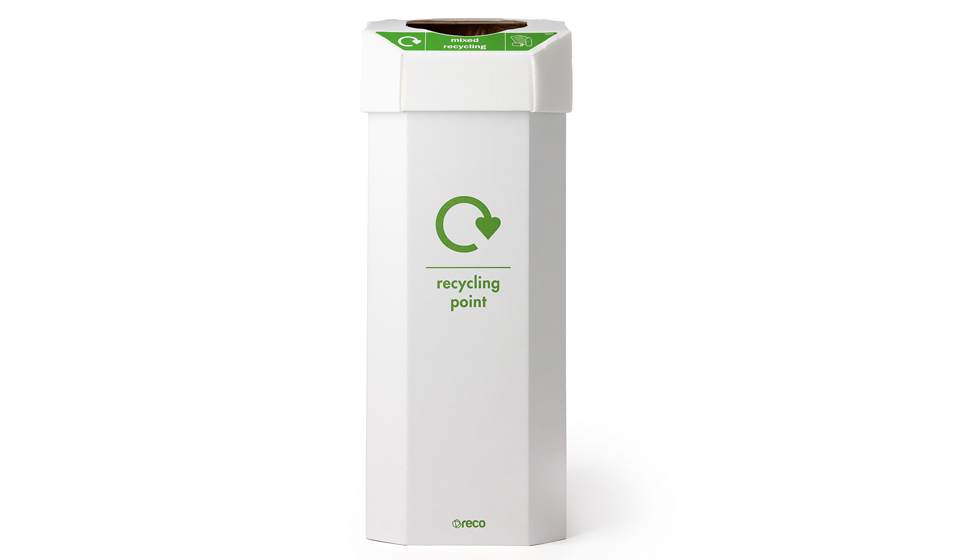 60 litre flat pack recycling bin